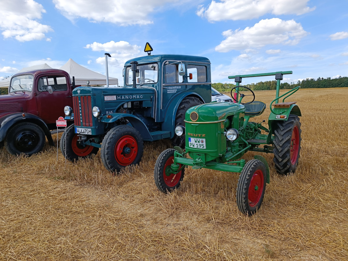 Traktorenausstellung